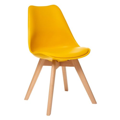 Chaise de bureau JAUNE magasin de mobiliers à st pierre 97410 Duparc 97438 livraison LA REUNION 974