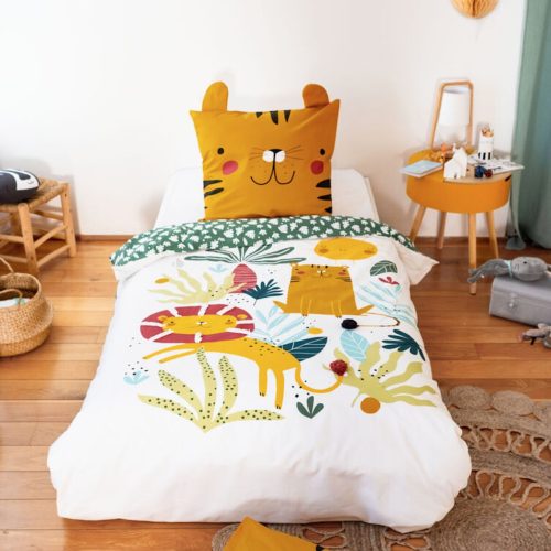 parure de lit enfant savane tanzania déco chambre enfant magasin déco à st pierre 97410 livraison LA REUNION 974
