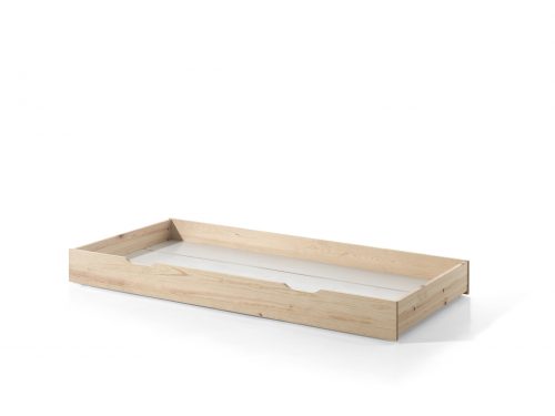 tiroir pour lit enfant en bois naturel