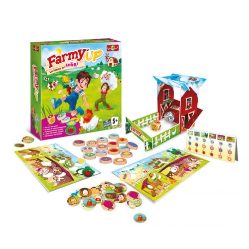 FARMY UP jeu de rapidité jeu de stratégie jeu de société à partir de 5 ans magasin de jouets à st pierre 97410 livraison LA REUNION 974 et France métropolitaine