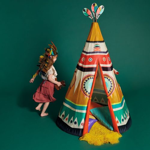 CABANE tipi indien Jouets pour enfant, boutique jouets et idée cadeau revendeur officiel DJECO ile de la reunion 974