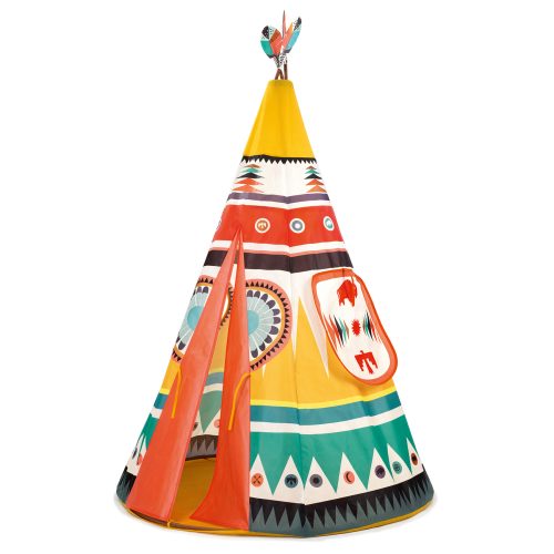CABANE tipi indien Jouets pour enfant, boutique jouets et idée cadeau revendeur officiel DJECO ile de la reunion 974