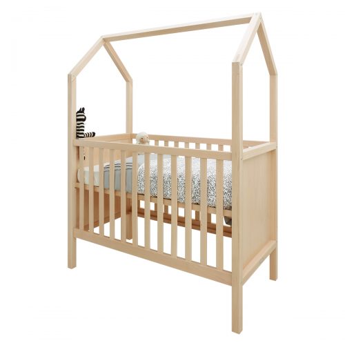 berceau en forme de cabane pour bébé