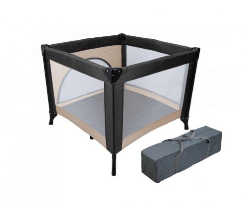 parc pliant pour bébé couleur BEIGE avec ouverture latérale
