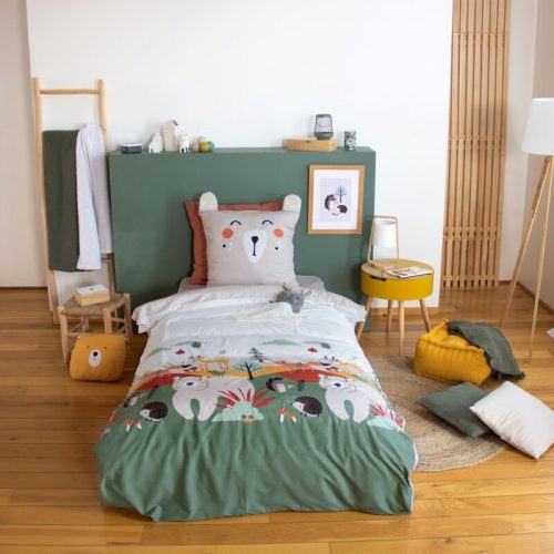 parure de lit enfant forêt d'automne déco chambre enfant magasin déco à st pierre 97410 livraison LA REUNION 974