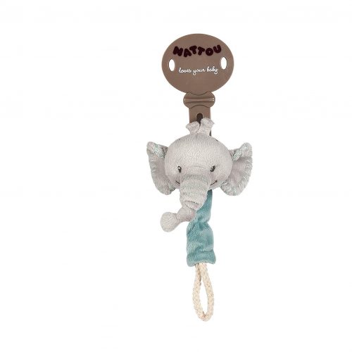 Attache sucette JACK l'éléphant