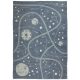 Grand tapis rectangle LITTLE GALAXY tapis coton tendance déco espace lavable en machine déco chambre d'enfants et bébé magasin de déco st pierre 97410 la réunion 974 livraison LA REUNION 974 et France métropolitaine