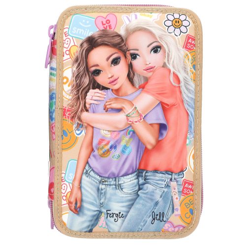 Trousse complète 3 compartiments top model revendeur top model rentrée des classes saint pierre reunion boutique enfant 974 SAINTE MARIE