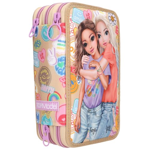 Trousse complète 3 compartiments top model revendeur top model rentrée des classes saint pierre reunion boutique enfant 974 SAINTE MARIE
