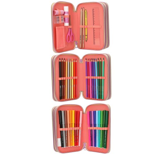 Trousse complète 3 compartiments top model revendeur top model rentrée des classes saint pierre reunion boutique enfant 974 SAINTE MARIE
