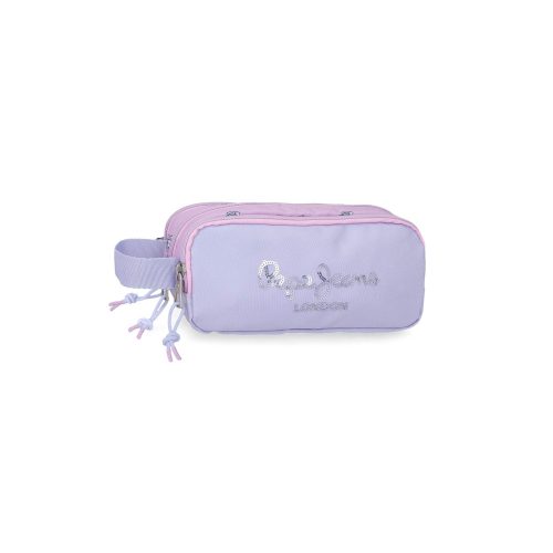 Trousse triple compartiment de qualité pour enfant boutique pour enfant saint pierre ILE DE LA REUNION rentrée des classes écoles livraison 974 ste marie fille pepe jeans