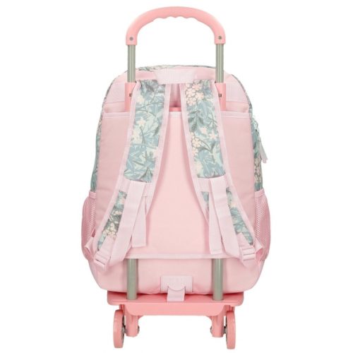 Sac à dos à roulettes pour école primaire cartable de qualité boutique pour enfant saint pierre ILE DE LA REUNION rentrée des classes écoles livraison 974 Spring rose fille