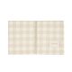 Pochette à langer MOZART IVORY CHECKS revendeur officiel nobodinoz ile de la reunion 974 boutique déco enfant puericulture bébé