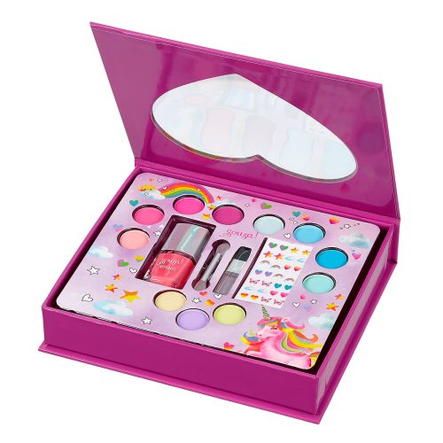 Coffret de maquillage COEUR boutique pour enfant idée cadeau 974 st pierre reunion Ste marie