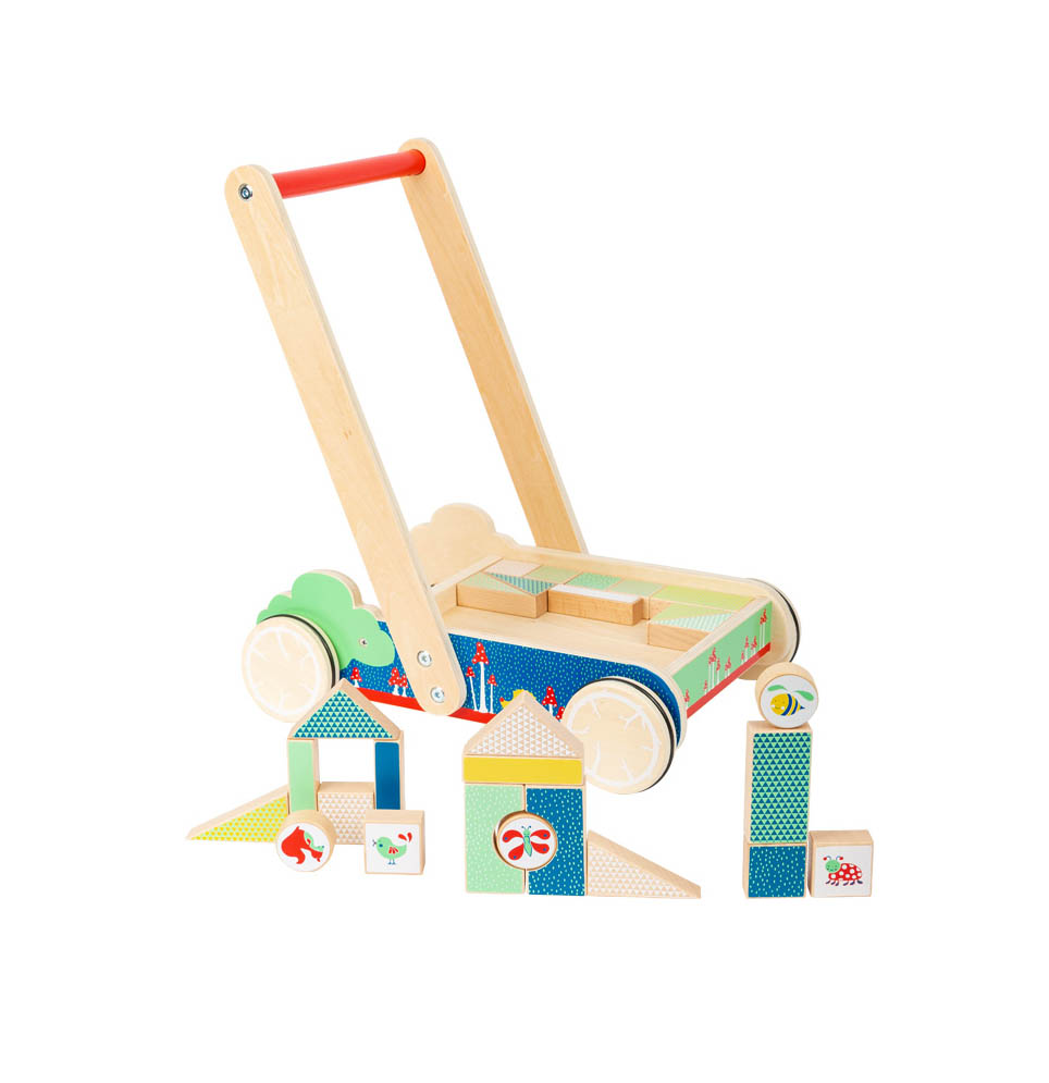 Chariot de marche avec Cubes MOVE IT ! magasin pour bébé et enfant ile de la reunion st pierre