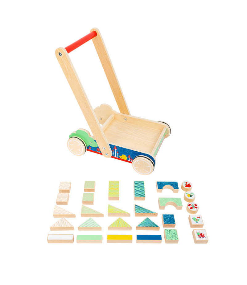 Chariot de marche avec Cubes MOVE IT ! magasin pour bébé et enfant ile de la reunion st pierre