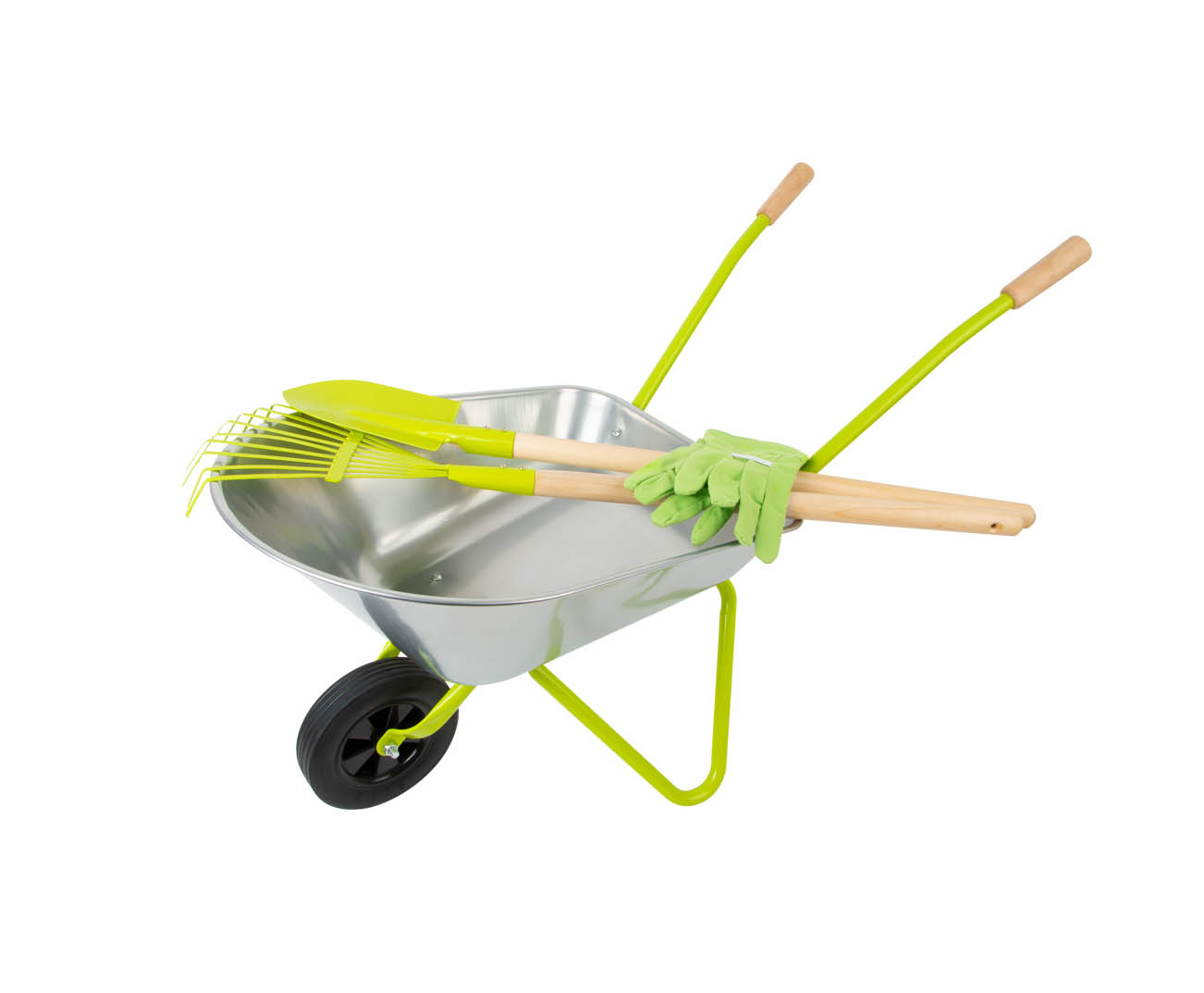 BROUETTE avec outils de jardinage magasin de jouet enfant st pierre reunion