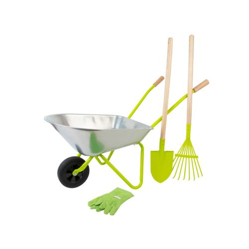 BROUETTE avec outils de jardinage magasin de jouet enfant st pierre reunion