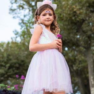 Robe Licorne Rose Gymboree Taille 3T - Neige Avec étiquette, 100% Coton, Printemps/été