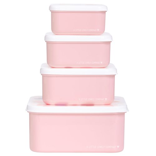 Lot de 4 boîtes à goûter magasin de rentrée des classes pour enfants à Saint Pierre 97410 livraison la réunion 974 Livraison DUPARC 97438 france metropolitaine