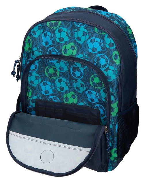 Sac scolaire pour un enfant en école primaire du CP au CM2 ou collège à roulettes amovible de bonne qualité et solide revendeur sac école boutique pour enfant st pierre st denis 974 ile de la reunion FOOTBALL