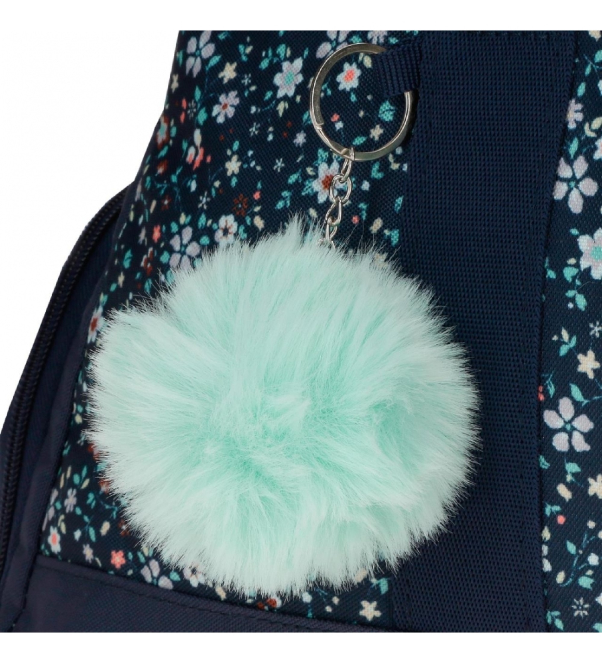 Sac à dos à roulettes pour école primaire cartable de qualité boutique pour enfant saint pierre ILE DE LA REUNION rentrée des classes écoles livraison 974 PEPE JEANS BLUE FLOWERS