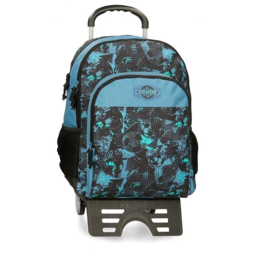 Sac à dos à roulettes pour école primaire cartable de qualité boutique pour enfant saint pierre ILE DE LA REUNION rentrée des classes écoles livraison 974 FOOT SOCCER garçon