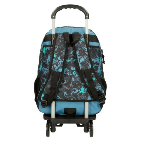 Sac à dos à roulettes pour école primaire cartable de qualité boutique pour enfant saint pierre ILE DE LA REUNION rentrée des classes écoles livraison 974 FOOT SOCCER garçon
