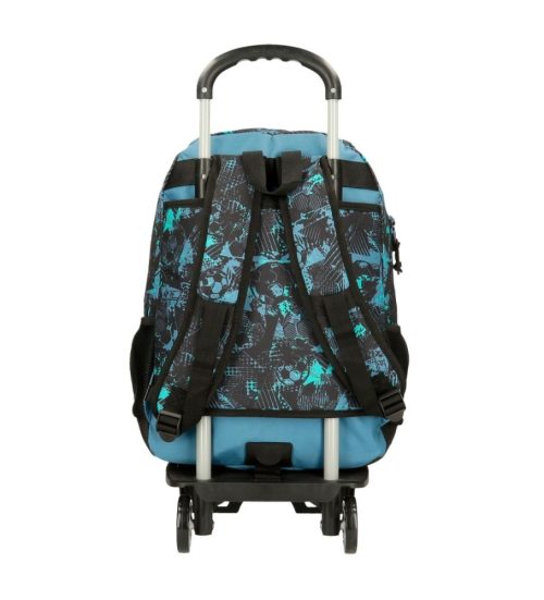 Sac à dos à roulettes pour école primaire cartable de qualité boutique pour enfant saint pierre ILE DE LA REUNION rentrée des classes écoles livraison 974 FOOT SOCCER garçon