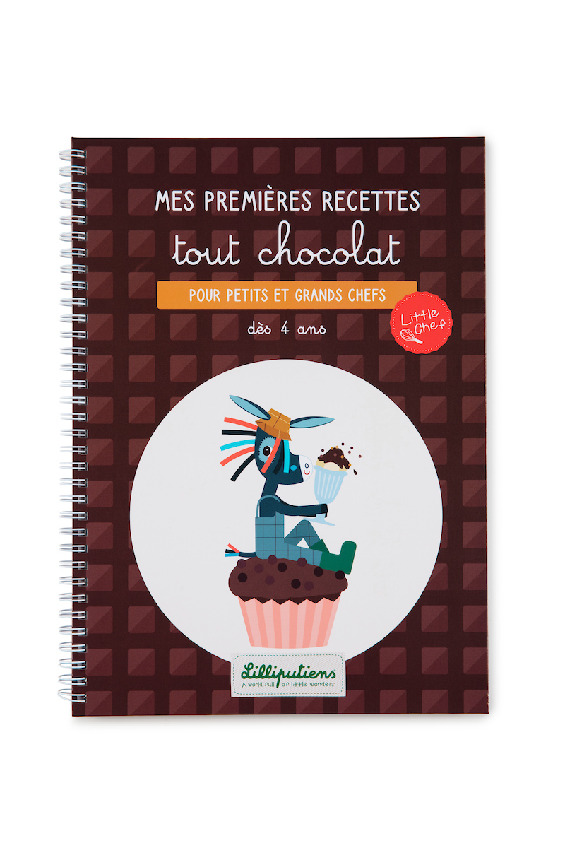 83250_little_chef_mes_premieres_recettes_tout_chocolat_1_BD Livre de recette - Mes premières recettes DE CUISINE pour enfant loisir pour enfant cuisine et accessoires magasin de jouet ILE DE LA REUNION saint pierre 974 revendeur officiel LILLIPUTIENS chocolat