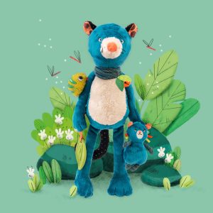 Peluche d'activités ZIMBA DANS LA JUNGLE - https