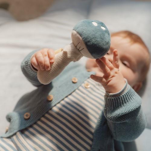Jouet d'éveil hochet champignon FOREST FRIENDS revendeur officiel LITTLE DUTCH magasin bébé saint pierre reunion 974 97410