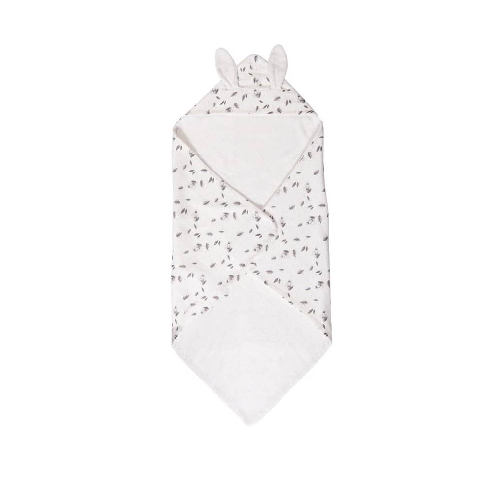 Sortie de bain Lapin APRÈS LA PLUIE revendeur MOULIN ROTY saint pierre reunion magasin pour bébé et puériculture ile de la reunion 974