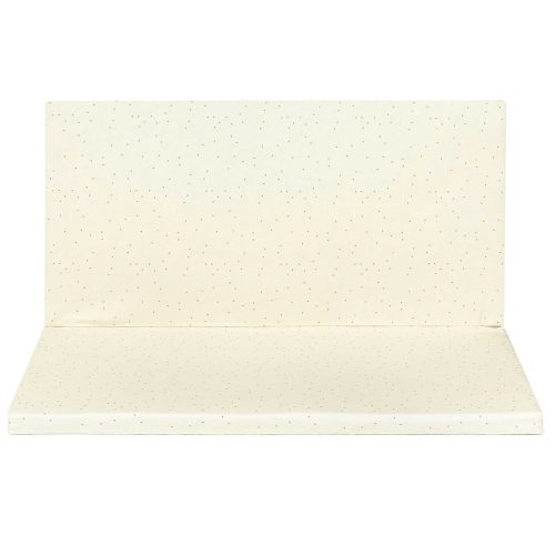 Matelas de sol en coton bio pliable HONEY SWEET DOTS décoration pour chambre bébé et enfant ILE DE LA REUNION 974