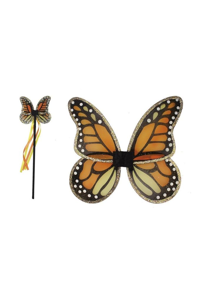 Bel Ensemble De Papillon Monarque | Vecteur Premium