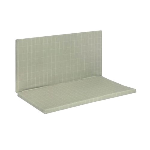 matelas de sol bebop pliable Green grid tapis bébé enfant revendeur officiel Nobodinoz magasin de déco chambre enfant 974 La Reunion