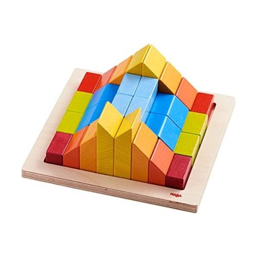 Jeu d'assemblage 3D jeu éducatif montessori jeu d'apprentissage revendeur officiel HABA jeu de société enfant magasin de jouets en bois jeu d'apprentissage 97410 St pierre 974 La Réunion