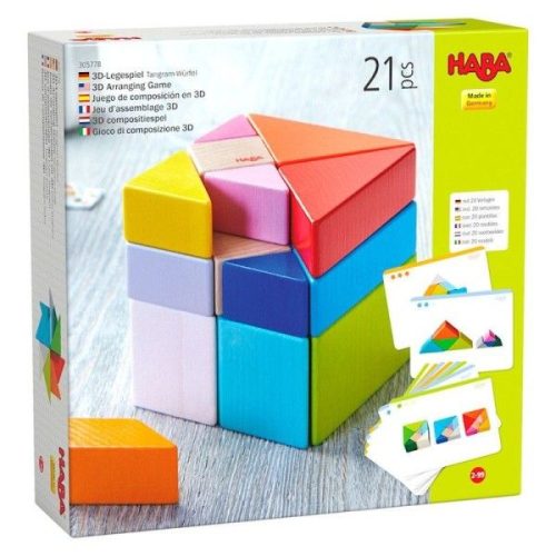 Jeu d'assemblage 3D jeu éducatif montessori jeu d'apprentissage revendeur officiel HABA jeu de société enfant magasin de jouets en bois jeu d'apprentissage 97410 St pierre 974 La Réunion