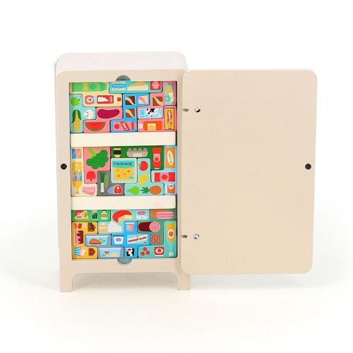 Pack it right Le frigo JEU DE LOGIQUE jeu de société jouet en bois enfant boutique concept store jouet originaux tendance et de qualité ile de la reunion 974 revendeur officiel VILAC