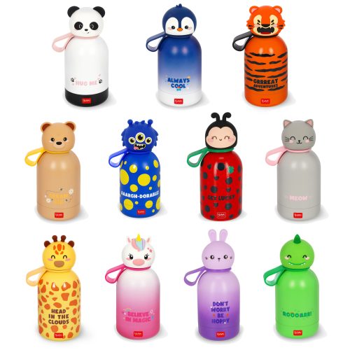 Gourde isotherme animaux Boutique pour enfants rentrée des classes gourde de qualité ile de la reunion 974 revendeur officiel LEGAMI