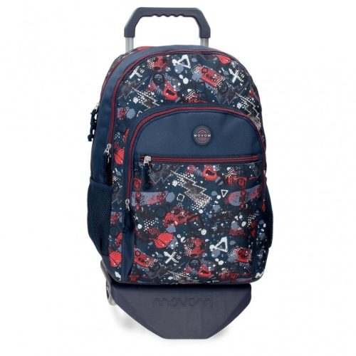 Sac à dos à roulettes pour école primaire cartable de qualité boutique pour enfant saint pierre ILE DE LA REUNION rentrée des classes écoles livraison 974 FREE MOVON garçon