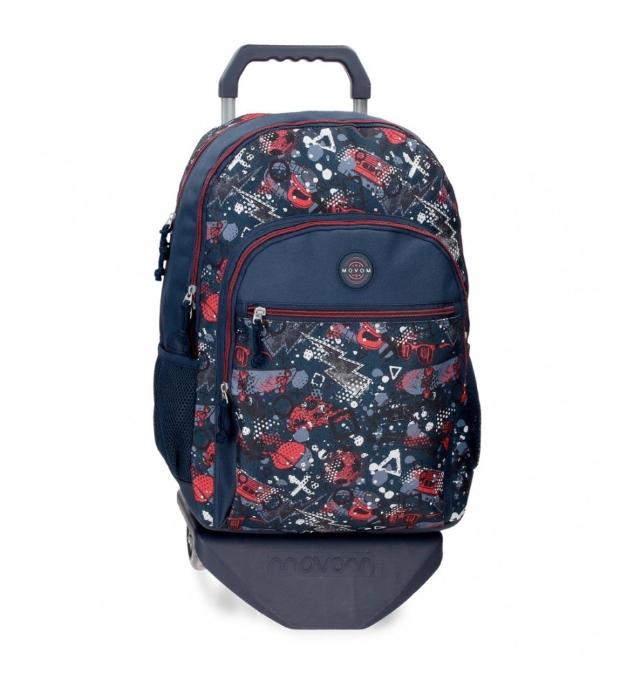 Sac à dos à roulettes pour école primaire cartable de qualité boutique pour enfant saint pierre ILE DE LA REUNION rentrée des classes écoles livraison 974 FREE MOVON garçon