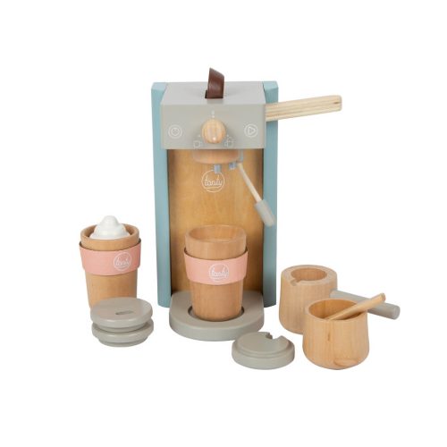 Cafetière en bois jeu d'imitation boutique de jouets pour enfants saint pierre reunion livraison 974