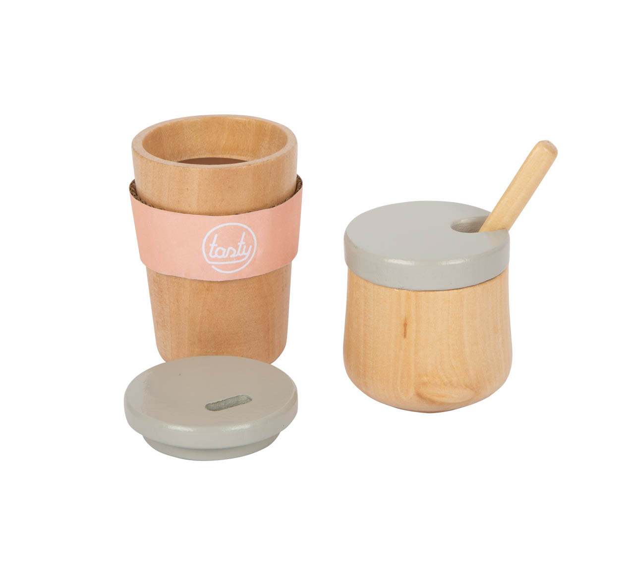 Cafetière en bois jeu d'imitation boutique de jouets pour enfants saint pierre reunion livraison 974