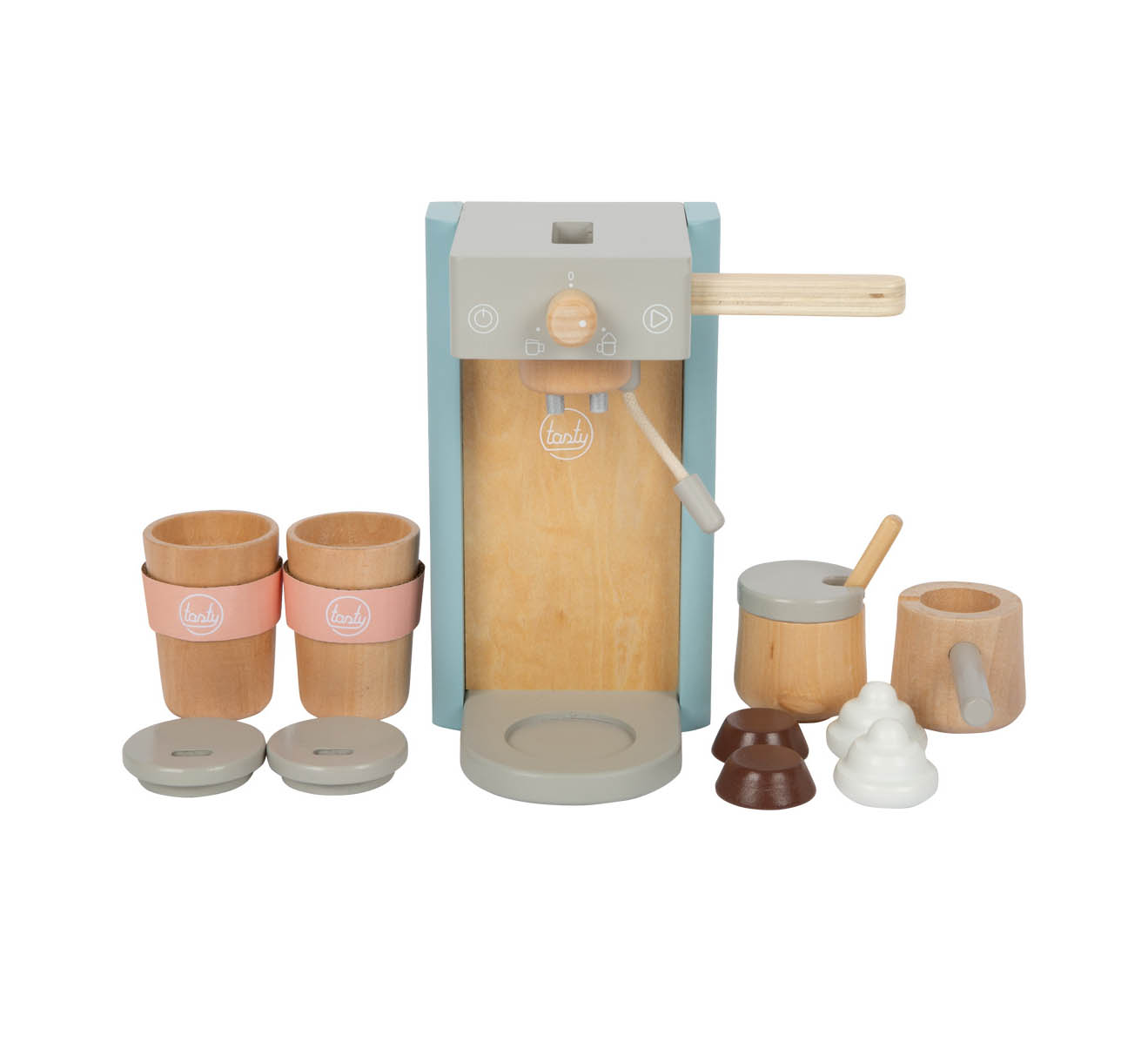 Cafetière en bois jeu d'imitation boutique de jouets pour enfants saint pierre reunion livraison 974