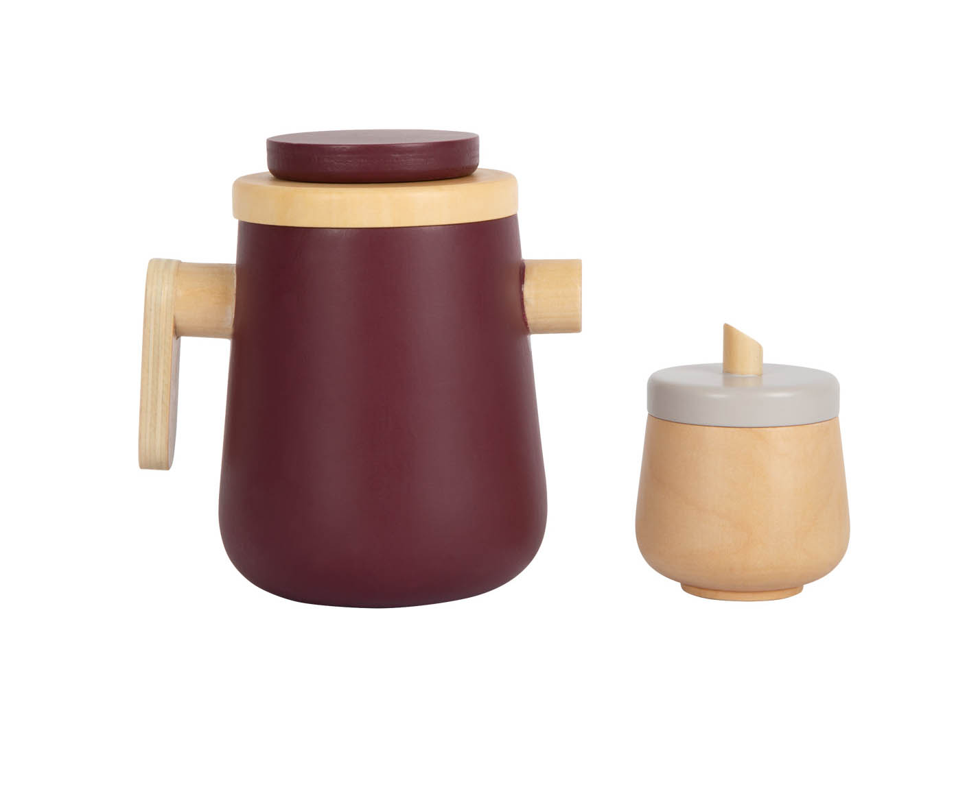 Set de café et de thé en bois jeu d'imitation boutique de jouets pour enfants saint pierre reunion livraison 974