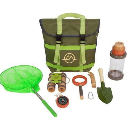 Sac à dos d'explorateur DISCOVER boutique de jouets pour enfant en bois et tendance ile de la reunion livraison 974