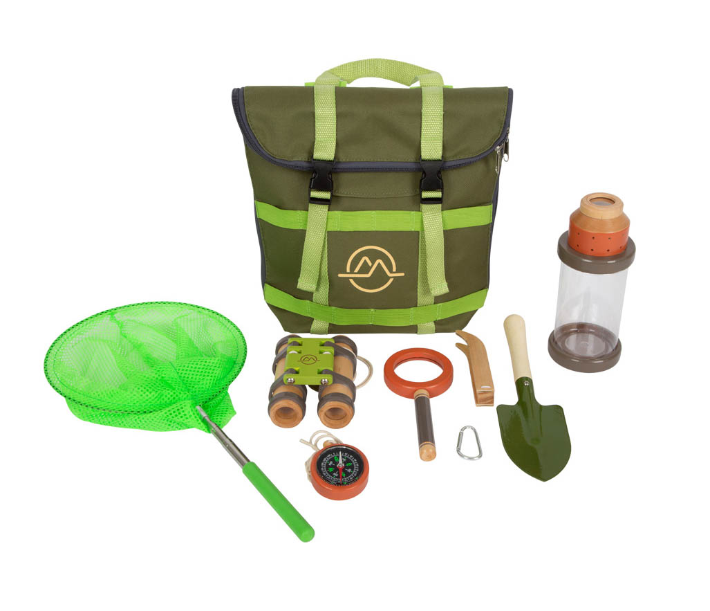 Sac à dos d'explorateur DISCOVER boutique de jouets pour enfant en bois et tendance ile de la reunion livraison 974