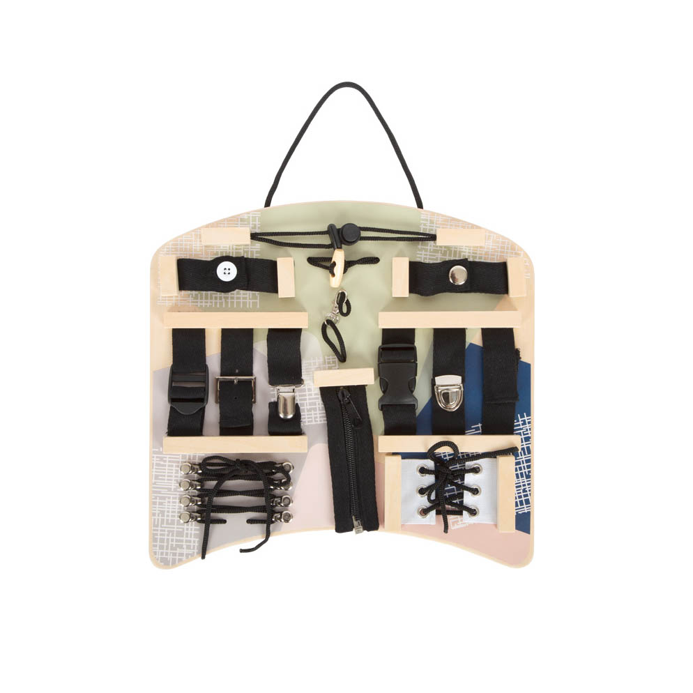 Planche de motricité Fermetures et Fixation EN BOIS boutique de jouets pour enfants saint pierre 97410 reunion livraison 974