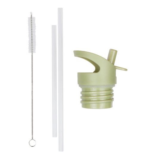 Set complet Bouchon, Paille et Brosse pour gourde (Plusieurs couleurs disponibles) accesoires gourdes pour enfant magasin saint pierre st denis reunion 974 livraison rentrée des classes